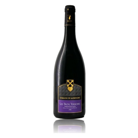 Domaine de la Bougrie - Anjou rood Les 3 terroirs - La Cave Epicurienne