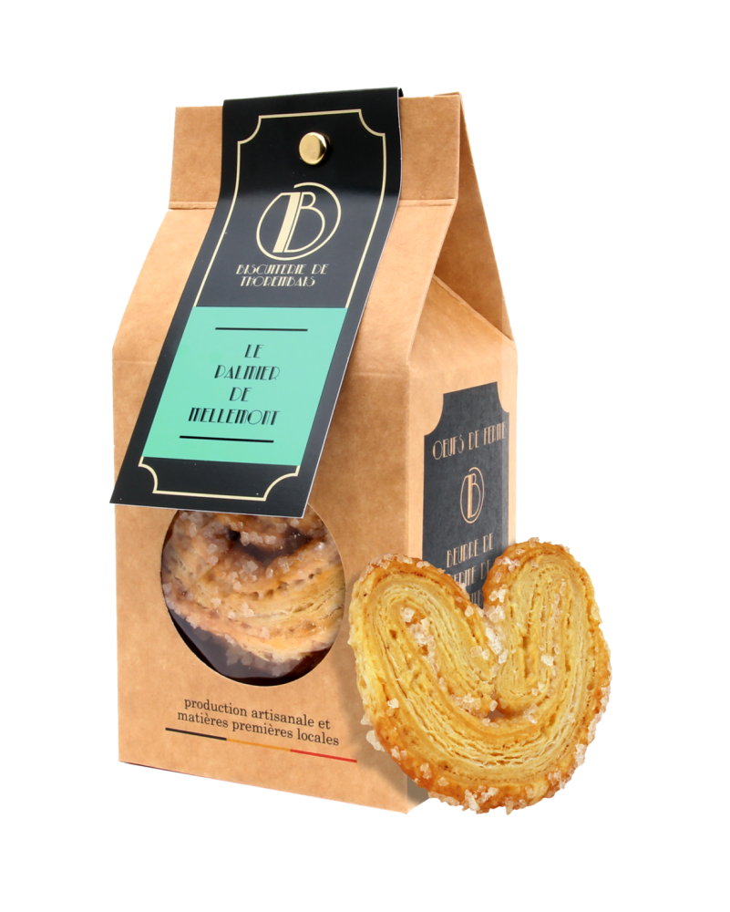 Kopie van Kopie van Kopie van Kopie van Biscuit Caramel beurre salé 100g - Biscuiterie de Thorembais
