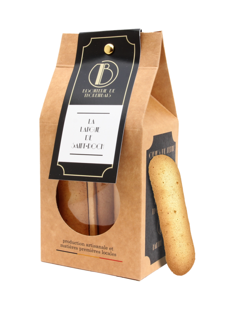 Kopie van Kopie van Biscuit Caramel beurre salé 100g - Biscuiterie de Thorembais