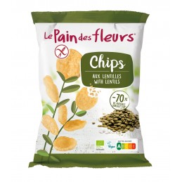 Chips aux lentilles 50g - Bio