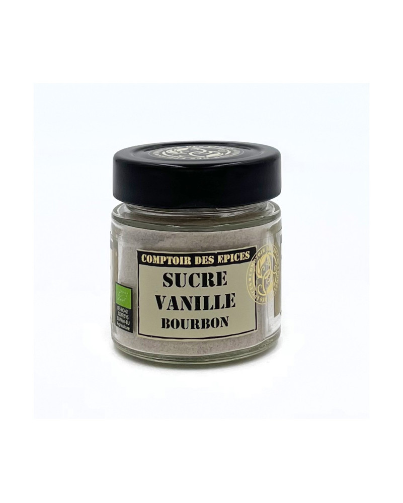 Comptoir des Epices - Sucre vanille bourbon bio - La Cave Epicurienne