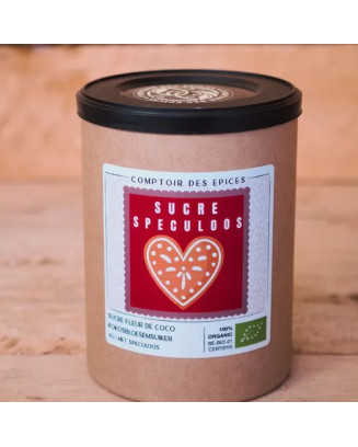 Comptoir des Epices - Sucre fleur de coco et speculoos bio - La Cave Epicurienne