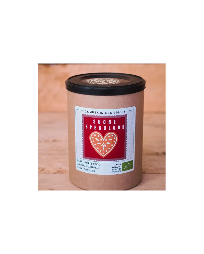 Comptoir des Epices - Sucre fleur de coco et speculoos bio - La Cave Epicurienne