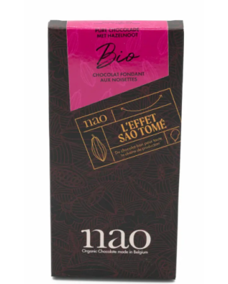 Nao -Tablette chocolat noir 72% Sao Tomé bio - La Cave Epicurienne