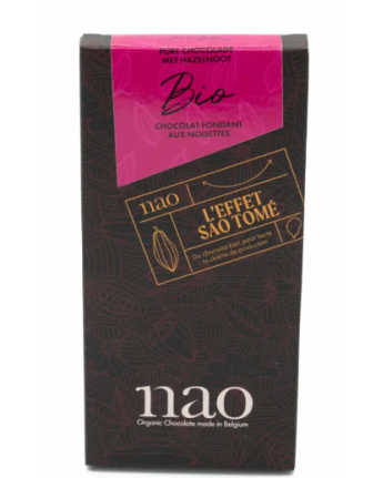 Nao -Tablette chocolat noir 72% Sao Tomé bio - La Cave Epicurienne