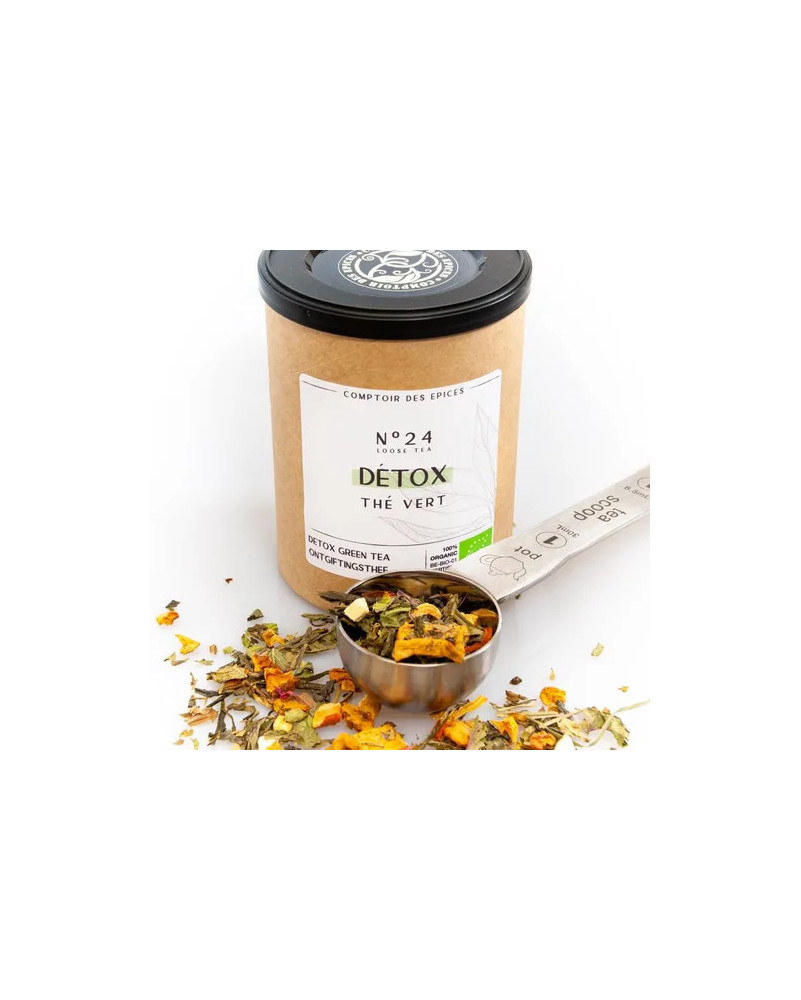 Comptoir des Epices - Groene thee Detox Bio - La Cave Epicurienne