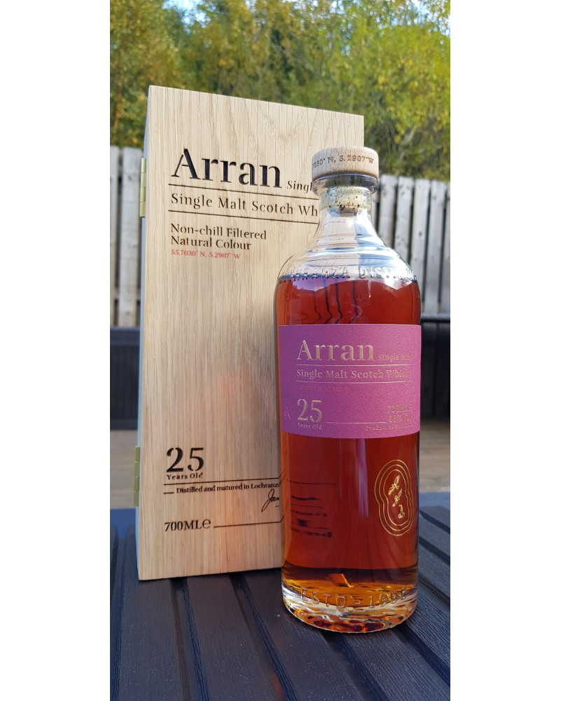 Arran 25 ans - Higlands - Ile d'Arran - La Cave Epicurienne