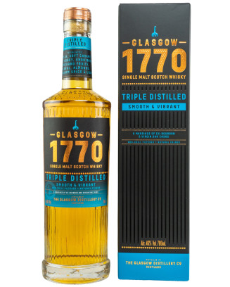 Glasgow 1770 Triple Distilled 70cl/40%