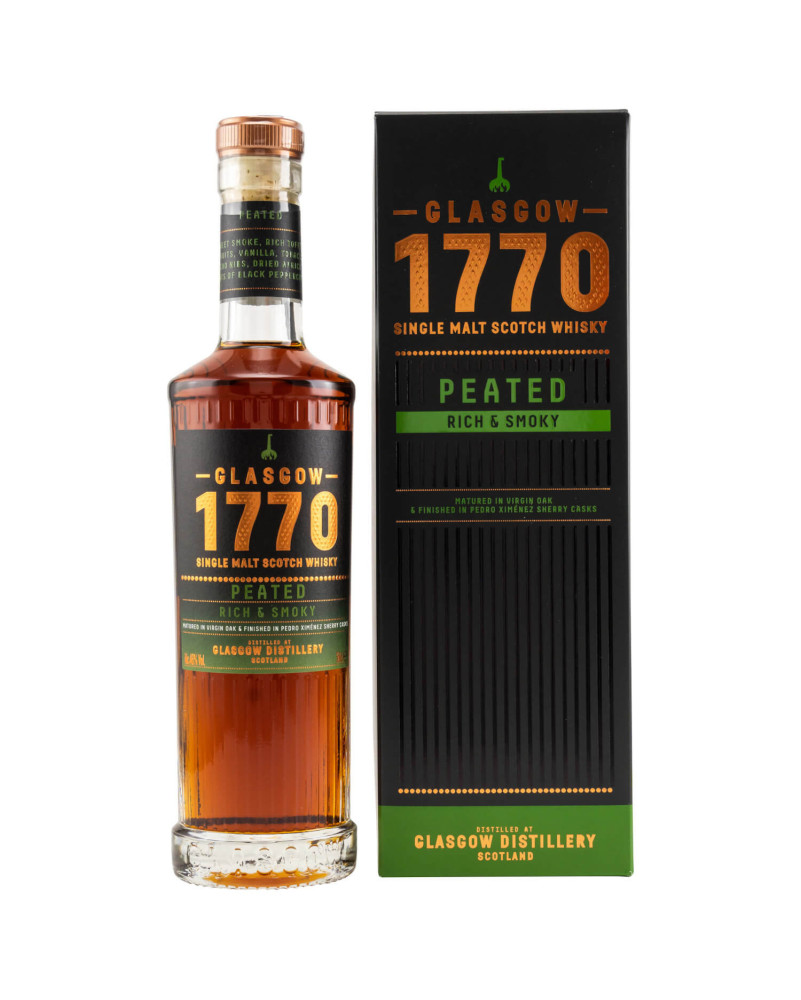Glasgow 1770 - Single Malt Peated - La Cave Epicurienne