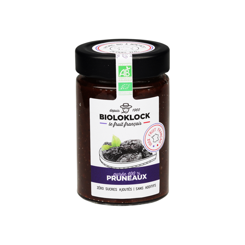 Pruimen purée 100% vrucht Bio - La Cave Epicurienne