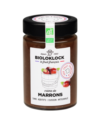 Bioloklock - Kastanjecrème bio - La Cave Epicurienne