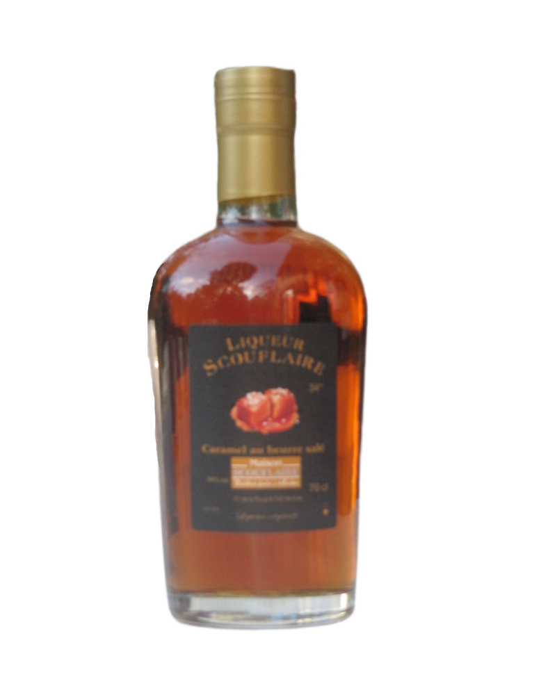 Maison Scouflaire - Liqueur de caramel beurre salé - La Cave Epicurienne