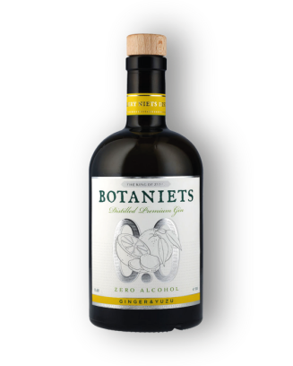 Botaniets Yuzu & Gingembre - Gin sans alcool - La Cave Epicurienne