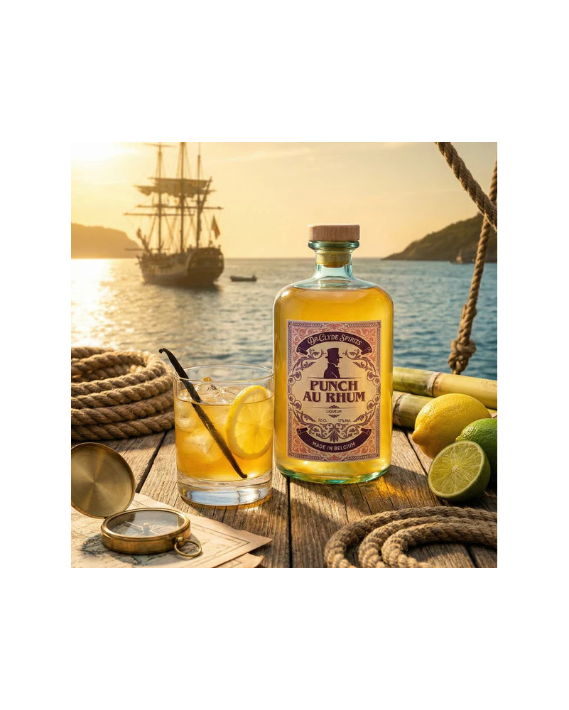 Dr Clyde - Punch au rhum - La Cave Epicurienne