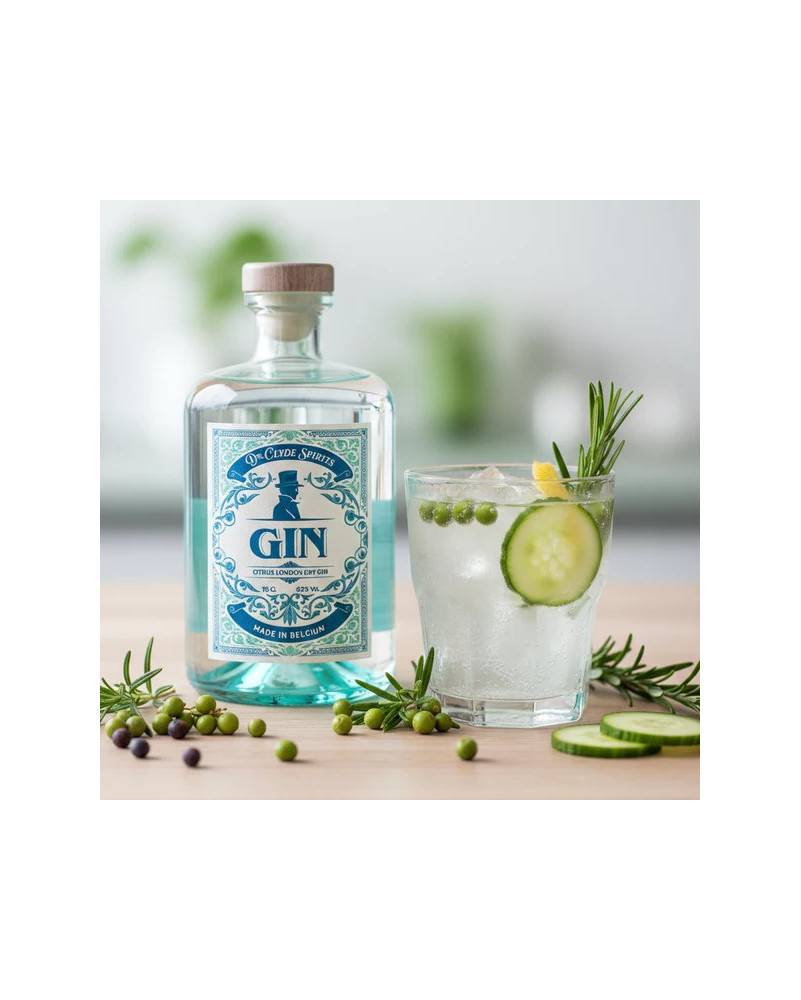 Dr Clyde Le Gin - Gin belge - La Cave Epicurienne