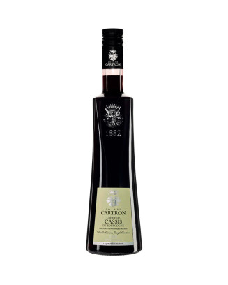 Double crème cassis IGP - Cartron - La Cave Epicurienne