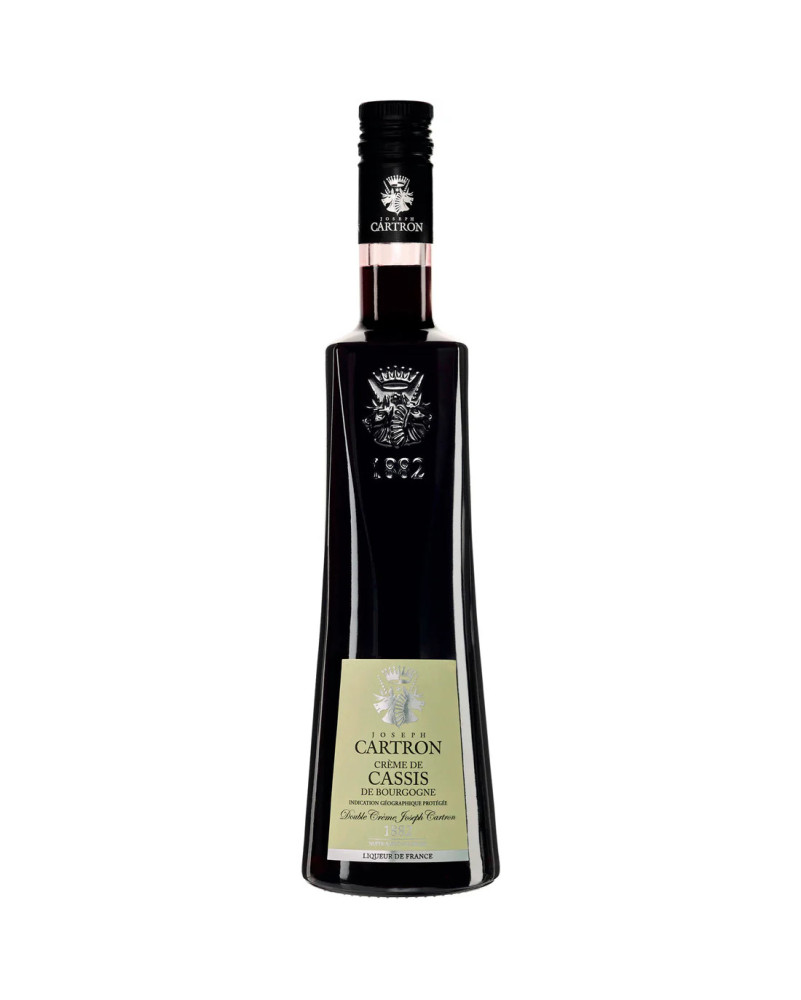 Double crème cassis IGP - Cartron - La Cave Epicurienne