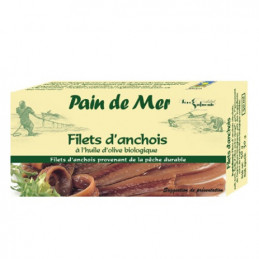 Ansjovisfilet in olijfolie bio  - La Cave Epicurienne