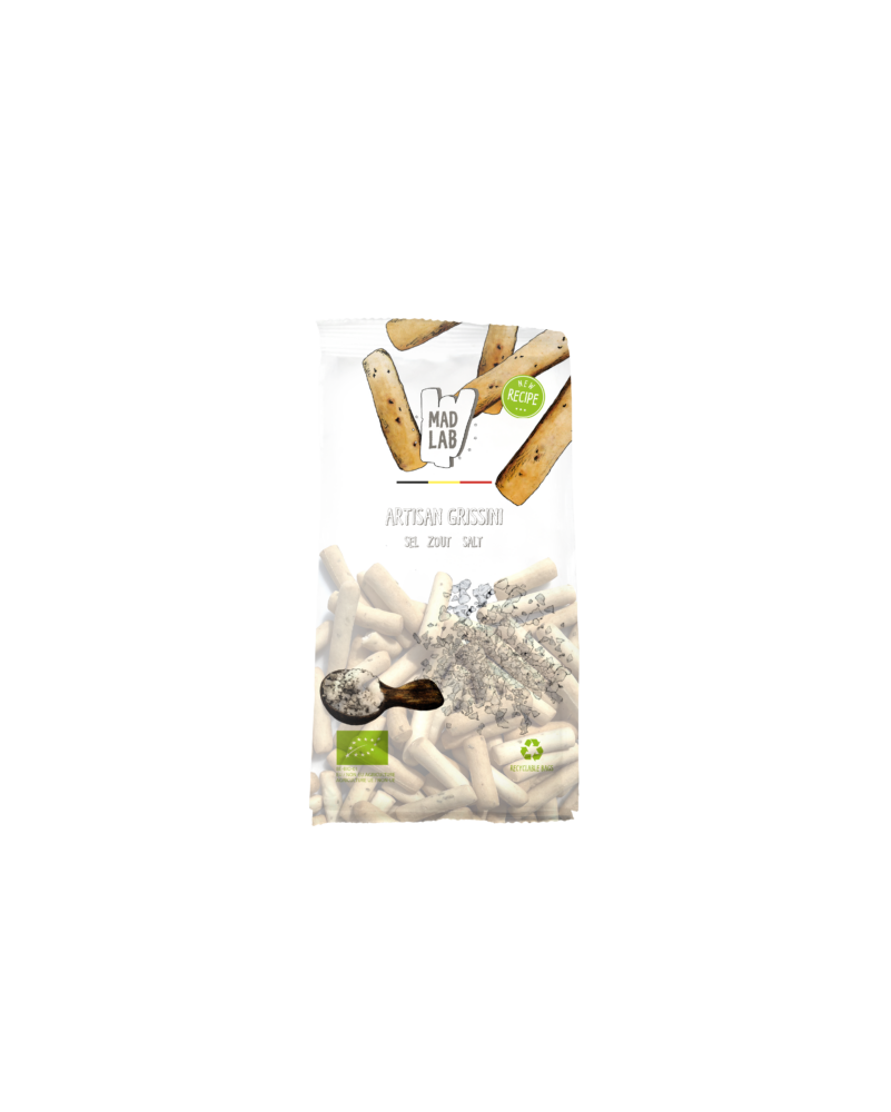 Mad Lab - Gezouten grissini bio - La Cave Epicurienne