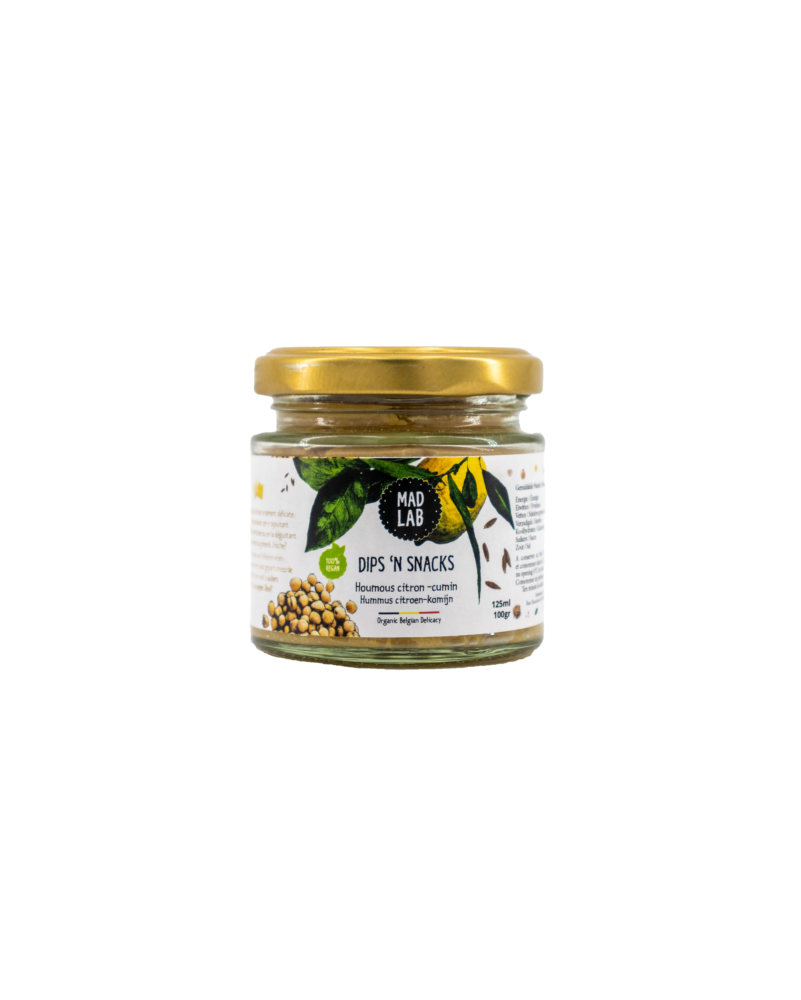 Dips'n Snacks- Hummus citroen - Mad Lad - La Cave Epicurienne