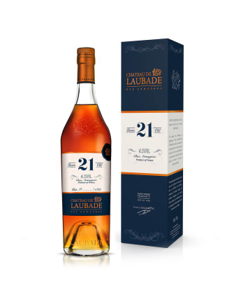 Château de Laubade - 21 jaar Bas-Armagnac - La Cave Epicurienne