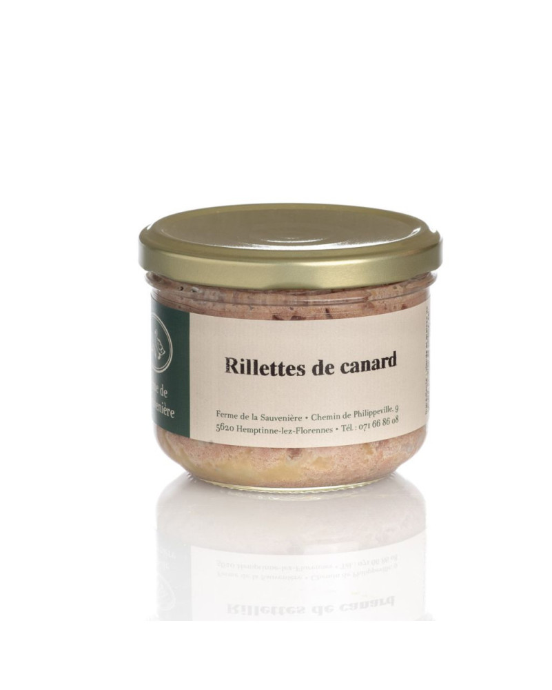 Ferme de la Sauvenière - Eendenrillettes - La Cave Epicurienne