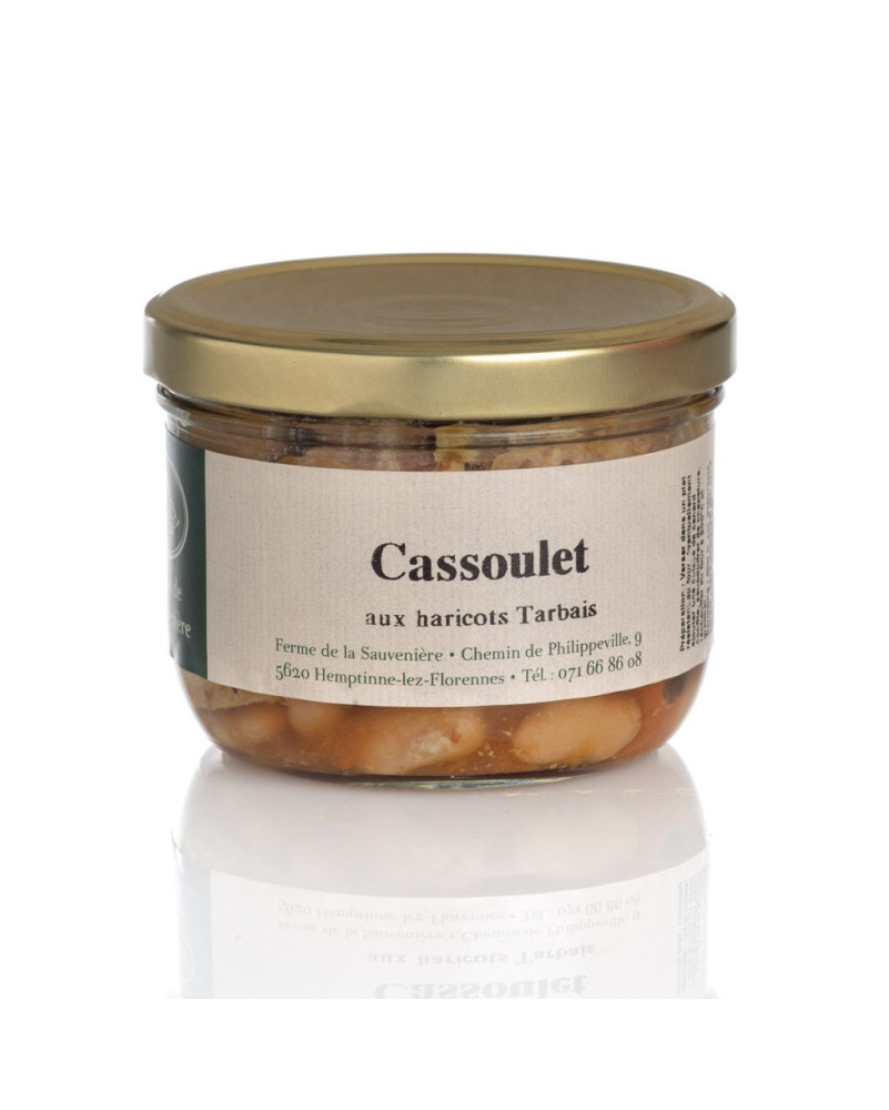Ferme de la Sauvenière - Cassoulet au confit de canard - La Cave Epicurienne
