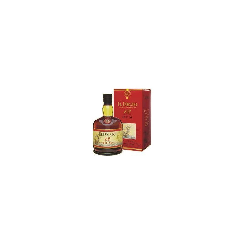 El Dorado 12 ans - rhum de Guyana - La Cave Epicurienne El Dorado 12 ans - rhum de Guyana - La Cave Epicurienne