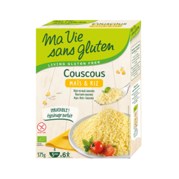 Couscous Maïs-riz  375g - Bio