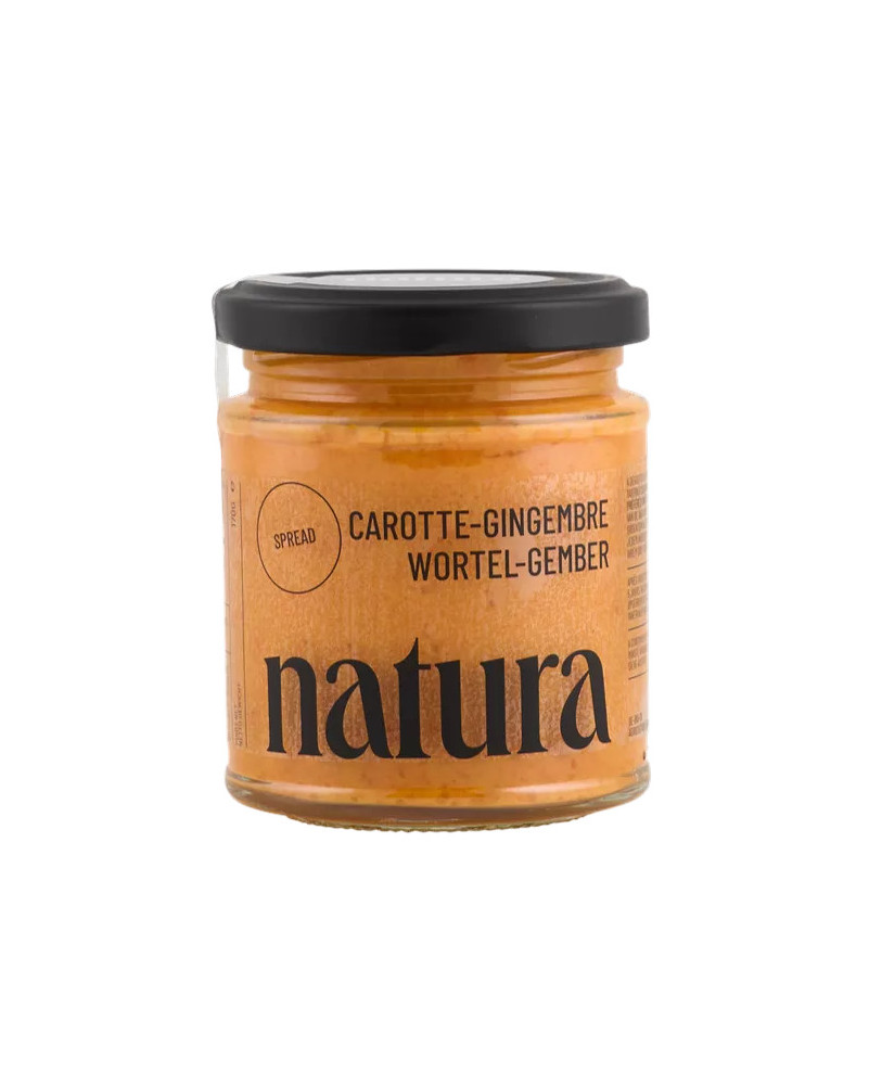 Wortel gimber- Plantaardige Spread  - Natura - La Cave Epicurienne