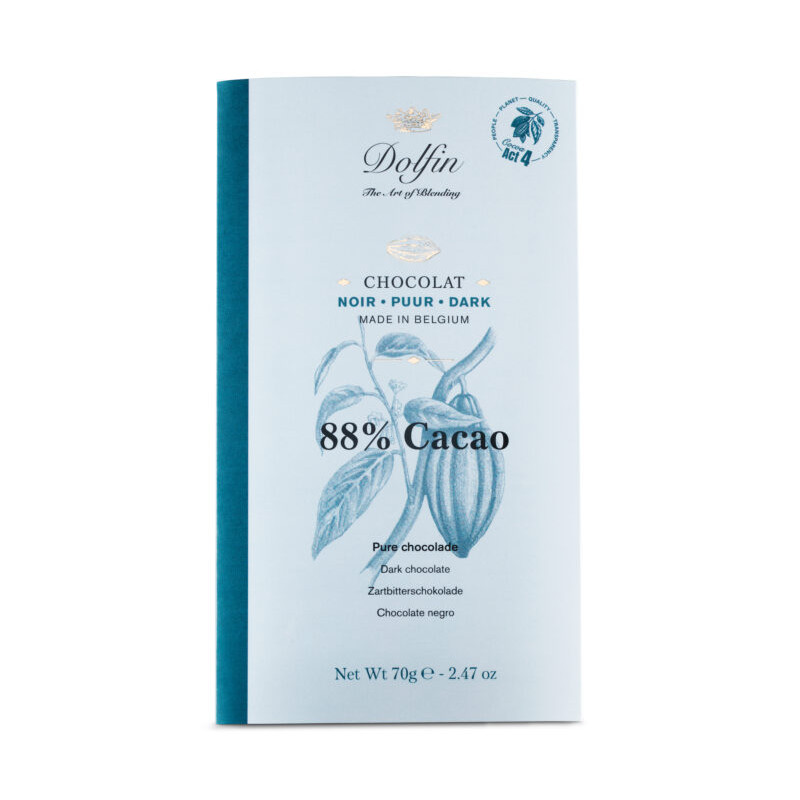 Chocolat Noir Intense 88% - La Cave Epicurienne Chocolat Noir Intense 88% - La Cave Epicurienne
