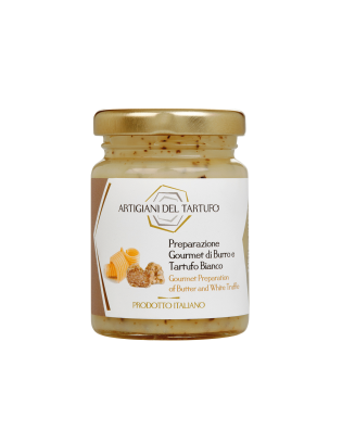 Artigiani del Tartufo - Boter met witte truffel 75 g  - La Cave Epicurienne
