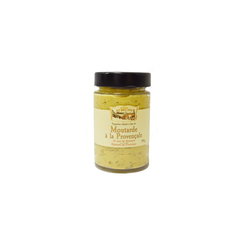 Moutarde aux herbes de Provence - La Cave Epicurienne