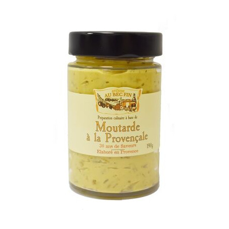 Moutarde aux herbes de Provence - La Cave Epicurienne