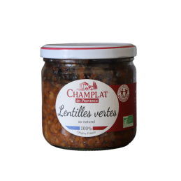 Lentilles vertes au naturel 240g - Bio