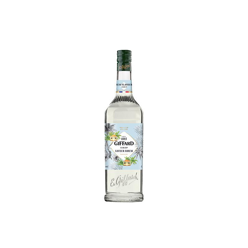 Sirop Rhum Giffard - La Cave Epicurienne Sirop Rhum Giffard - La Cave Epicurienne