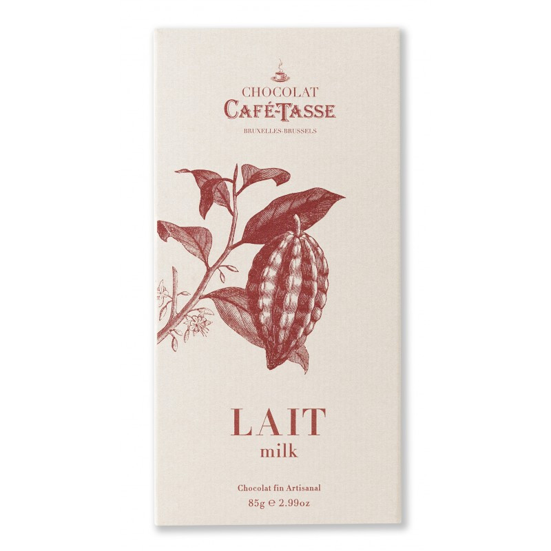 Tablet melkchocolade - Café-Tasse - La Cave Epicurienne