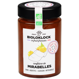 Confiture de mirabelles - Bioloklock - La Cave Epicurienne