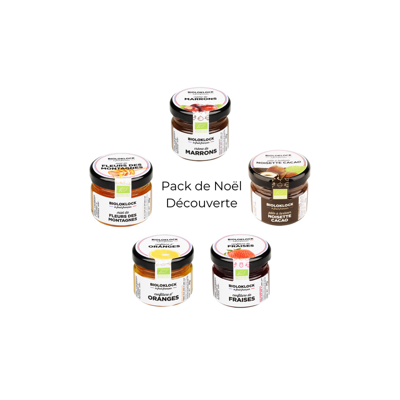 Assortiment mini konfituur Kerstmis - La Cave Epicurienne
