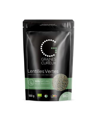Graine de Curieux - Lentilles vertes Bio - La Cave Epicurienne