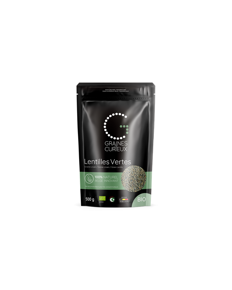 Graine de Curieux - Lentilles vertes Bio - La Cave Epicurienne