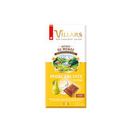 Villars - Chocolat au lait et eau-de-vie de poire Willaim - La Cave Epicurienne