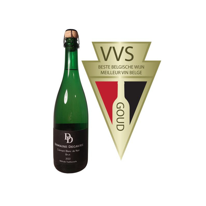 Blanc de Noirs brut - Domaine Degavre - Goude medaille - La Cave Epicurienne