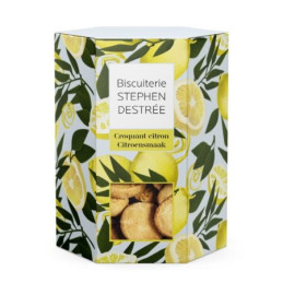 Biscuiterie Destrée - Biscuit croquant au citron - La Cave Epicurienne