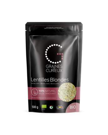 Graine de Curieux - Lentilles blondes Bio - La Cave Epicurienne