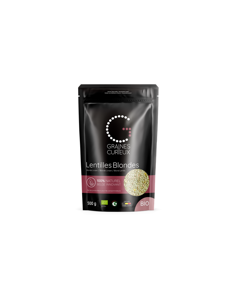 Graine de Curieux - Lentilles blondes Bio - La Cave Epicurienne