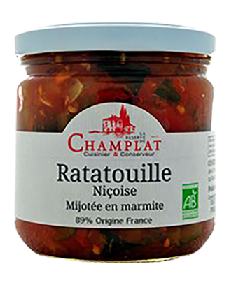 Champlat - Ratatouille provençale Bio - La Cave Epicurienne