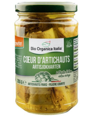 Coeurs d'artichauts à l'huile d'olive Bio 280g