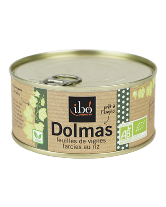 Dolmas - Wijnbladeren gevuld met rijst - La Cave Epicurienne