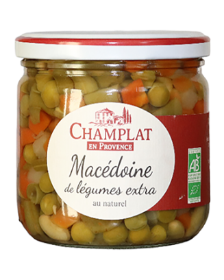 Macédoine de légumes Bio 240g